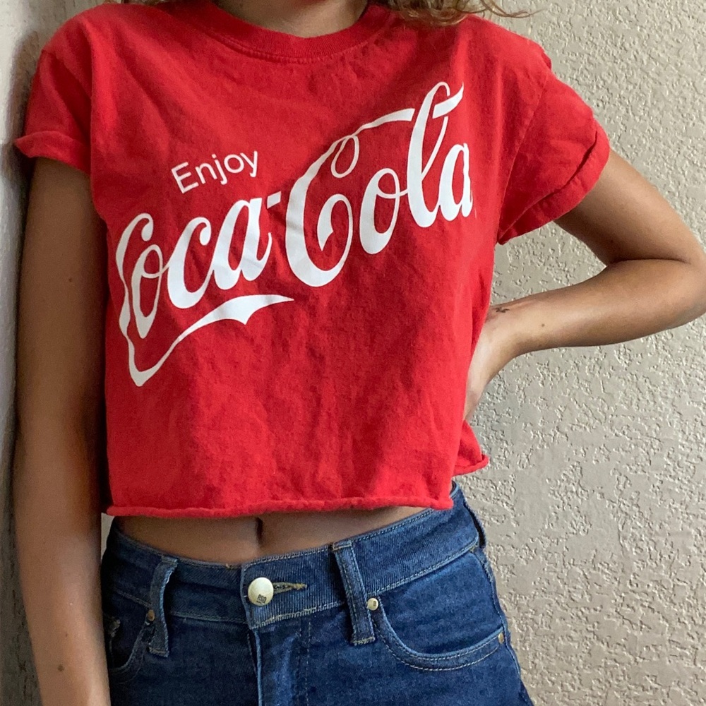 ❤️ Coca-Cola Crop Top